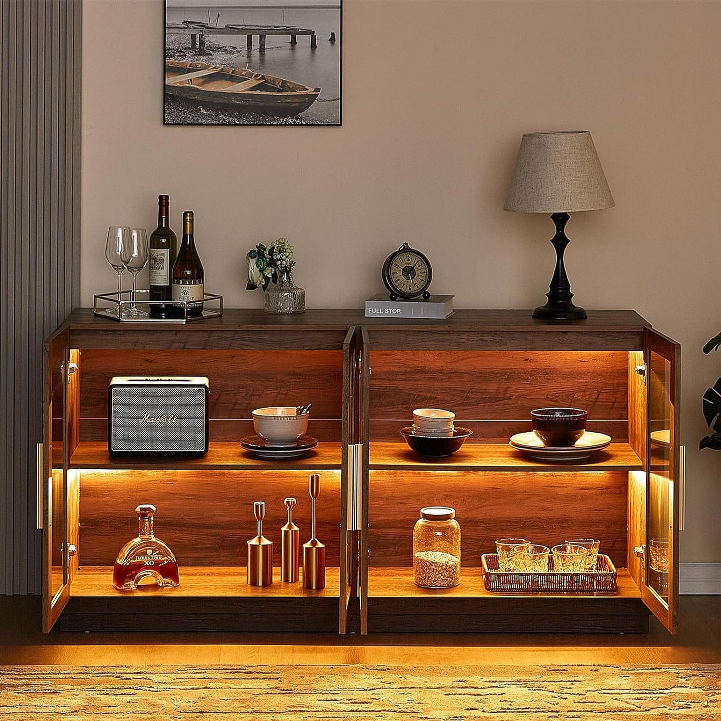 AMERLIFE Sideboard Buffet Cabinet