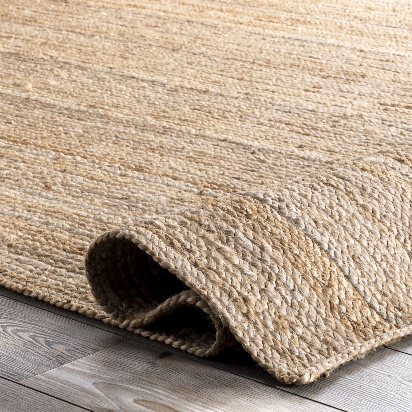 nuLOOM Rigo Hand Woven Farmhouse Jute Area Rug, 8x10