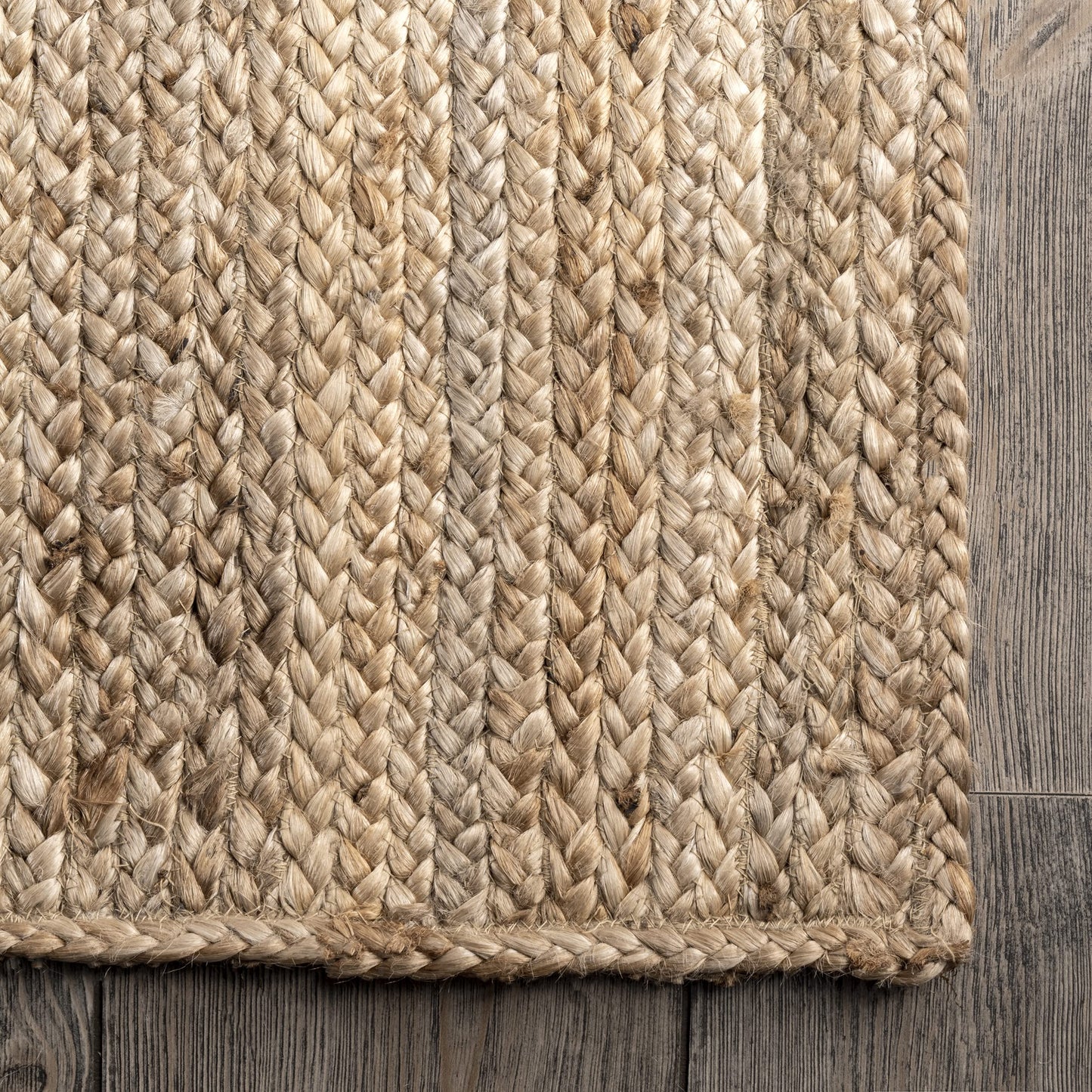 nuLOOM Rigo Hand Woven Farmhouse Jute Area Rug, 8x10